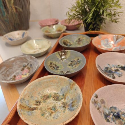 Små Keramikskåle Lotte Haslund kunst i randers