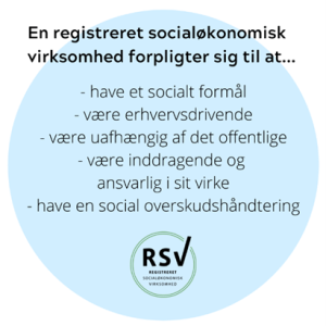 Info box om registreret socialøkonomiske virksomheder